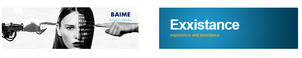 Baime and Exxistance logo